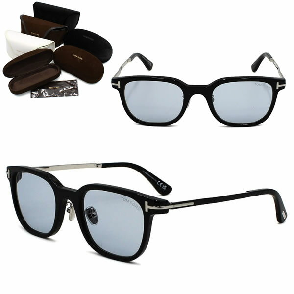 トムフォード サングラス TOM FORD FT1233-D/S 01A 52 TF1233 サングラス ブラック ライトグレー アジアンフィット メンズ レディース ユニセックス