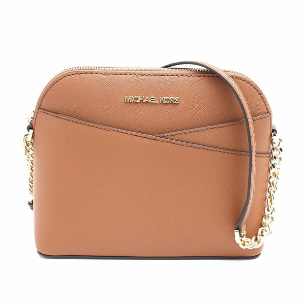 Rakuten - マイケルコース MICHAEL KORS ショルダーバッグ 35F1GTVC6T-LUGGAGE アウトレット JET SET TRAVEL MD DOME XCROSS XBODY ブラウン
