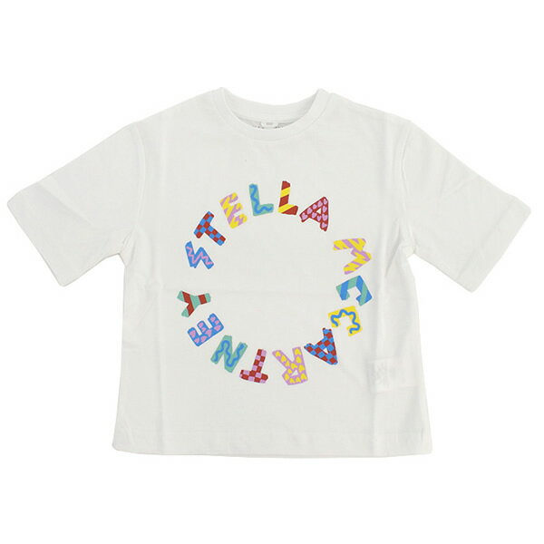 楽天marcoplusStella McCartney ステラマッカートニー Tシャツ TU8B51 キッズ ホワイト