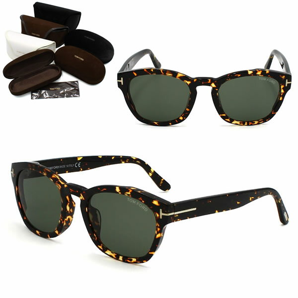 Rakuten - トムフォード サングラス TOM FORD FT0590F/S 55N 53 ハバナ グレー アジアンフィット メンズ レディース ユニセックス