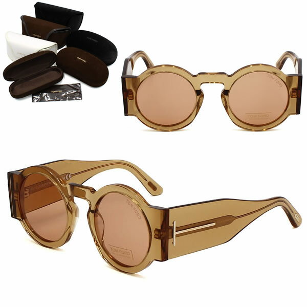 Rakuten - トムフォード サングラス TOM FORD FT0603/S 45E 47 クリアブラウン ライトブラウン グローバルフィット メンズ レディース ユニセックス