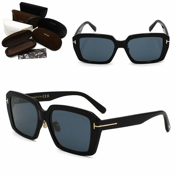 トムフォード サングラス TOM FORD FT1164-K/S 01A 54 サングラス EYEWEAR ブラック グレー アジアンフィット メンズ レディース ユニセックス