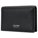 トムフォード TOM FORD カードケース 名刺入れ Y0277 LCL158G 1N001 ブラック メンズ T LINE JAPANESE BUSINESS CARD HOLDER