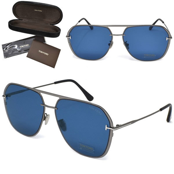 トムフォード サングラス TOM FORD FT0947-D/S 12V 62 TF947-D サングラス アジアンフィット EYEWEAR メンズ レディース ガンメタル ブルー