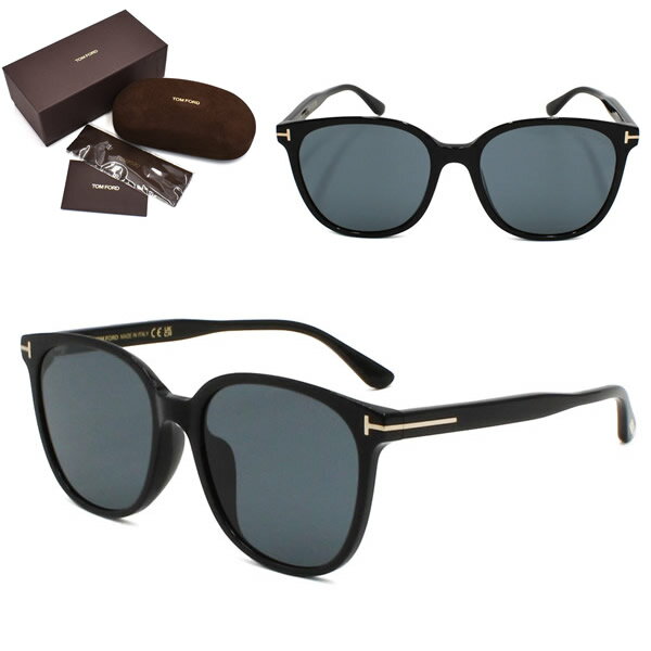 Rakuten - トムフォード サングラス TOM FORD FT0972-K/S 01A 56 サングラス EYEWEAR アジアンフィット ブラック グレー メンズ レディース ユニセックス