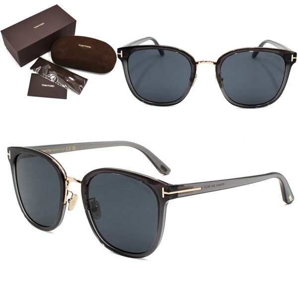 Rakuten - トムフォード サングラス TOM FORD FT0968-K/S 20A 56 サングラス TF0968 EYEWEAR アジアンフィット グレー クリア メンズ レディース ユニセックス