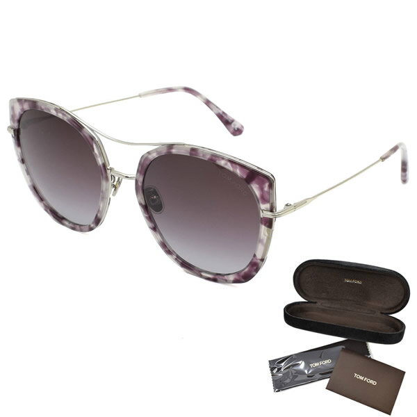 トムフォード サングラス TOM FORD FT0760-F-56T-58 TF760-F Joey メンズ マーブル シルバー グレーグラデーション