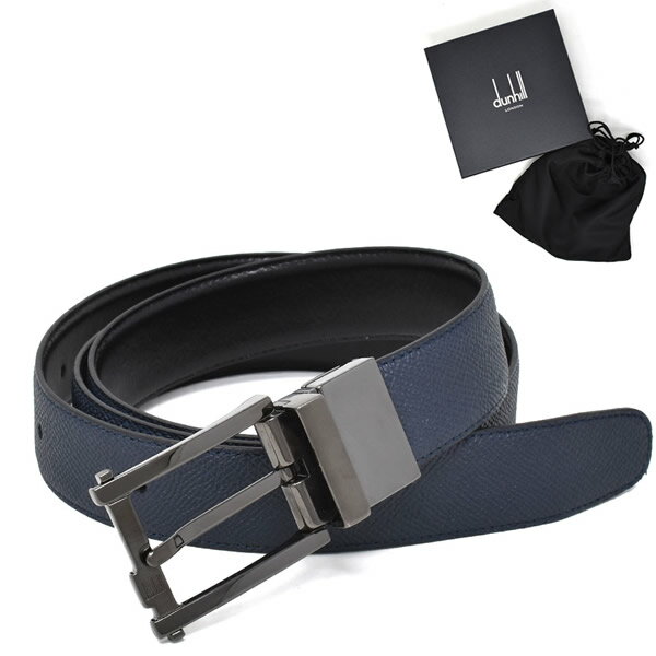 ダンヒル ダンヒル ベルト DUNHILL HPP205N42 ベルト BELT リバーシブル ビジネス カジュアル メンズ ネイビー ブラック