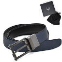 ダンヒル ベルト DUNHILL HPP205N42 ベルト BELT リバーシブル ビジネス カジュアル メンズ ネイビー ブラック