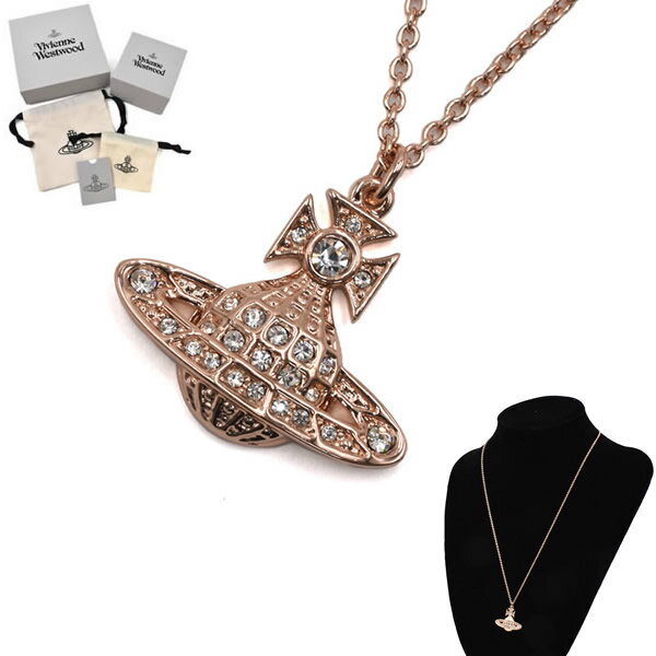 ヴィヴィアンウエストウッド ネックレス Vivienne Westwood 63020090-G112 MINNIE BAS RELIEF PENDANT ネック レディース ピンクゴールド