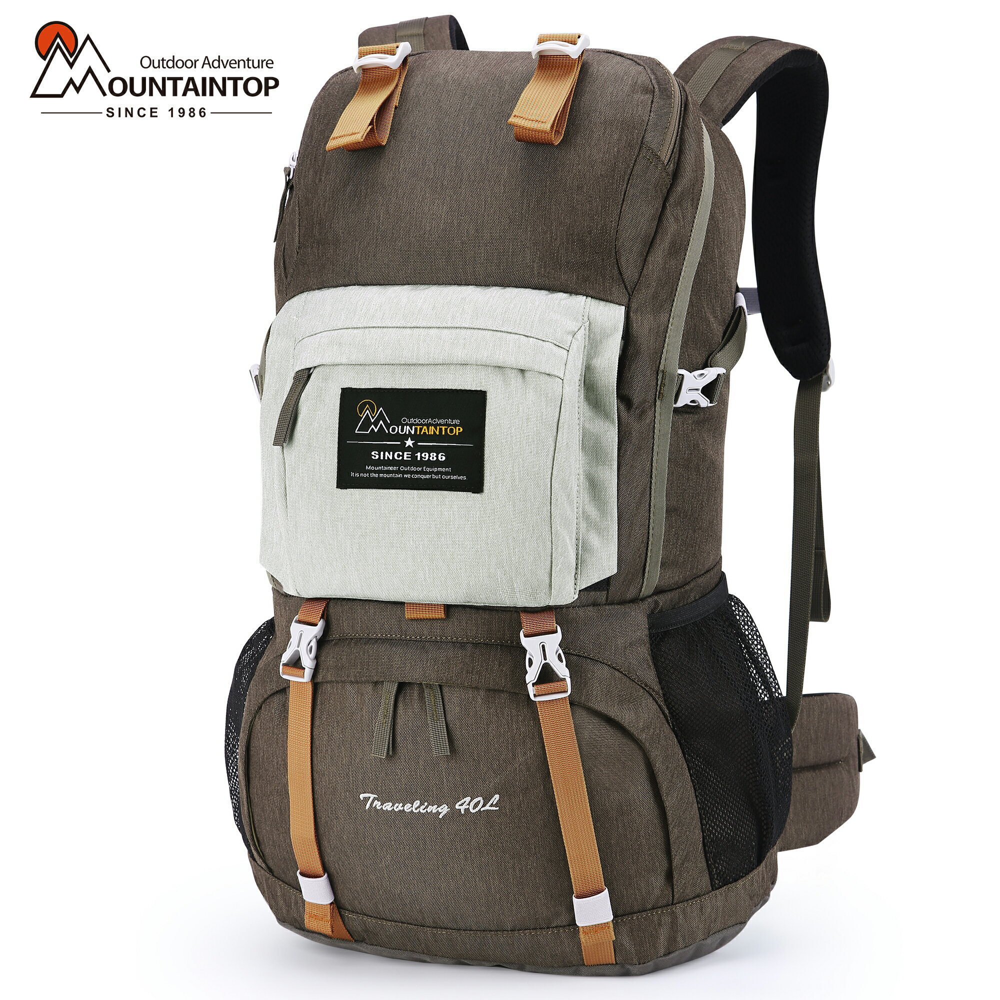 【期間限定 5 倍ポイント】送料無料 [MountainTop 正規店] 登山リュック 40L バックパック アウトドア ..