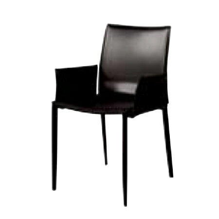 遠藤照明 家具 椅子 レザーチェア LINDA（ブラック）チェア/チェアー/CHAIR/イス MBC0009BL AbitaStyle（アビタスタイル） /マルゲリータ