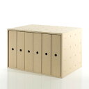 ファイルボックス 収納ボックス 木製(A4 ボックスファイル ファイルラック ファイル収納 ファイルケース 収納ケース 収納box 収納 ラック 収納箱 収納棚 カラーボックス ストレージボックス キューブボックス キューブ)BLC-12-V