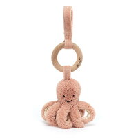 jellycat ジェリーキャット たこ ベビーカー おもちゃ アクセサリー ベビーカーおもちゃ ベビーカーアクセサリー カラカラ 赤ちゃん ベビー 出産祝い ギフト ベビー用品 ベビーグッズ 誕生日 贈り物 プレゼント 新生児 おしゃれ かわいい 歯がため