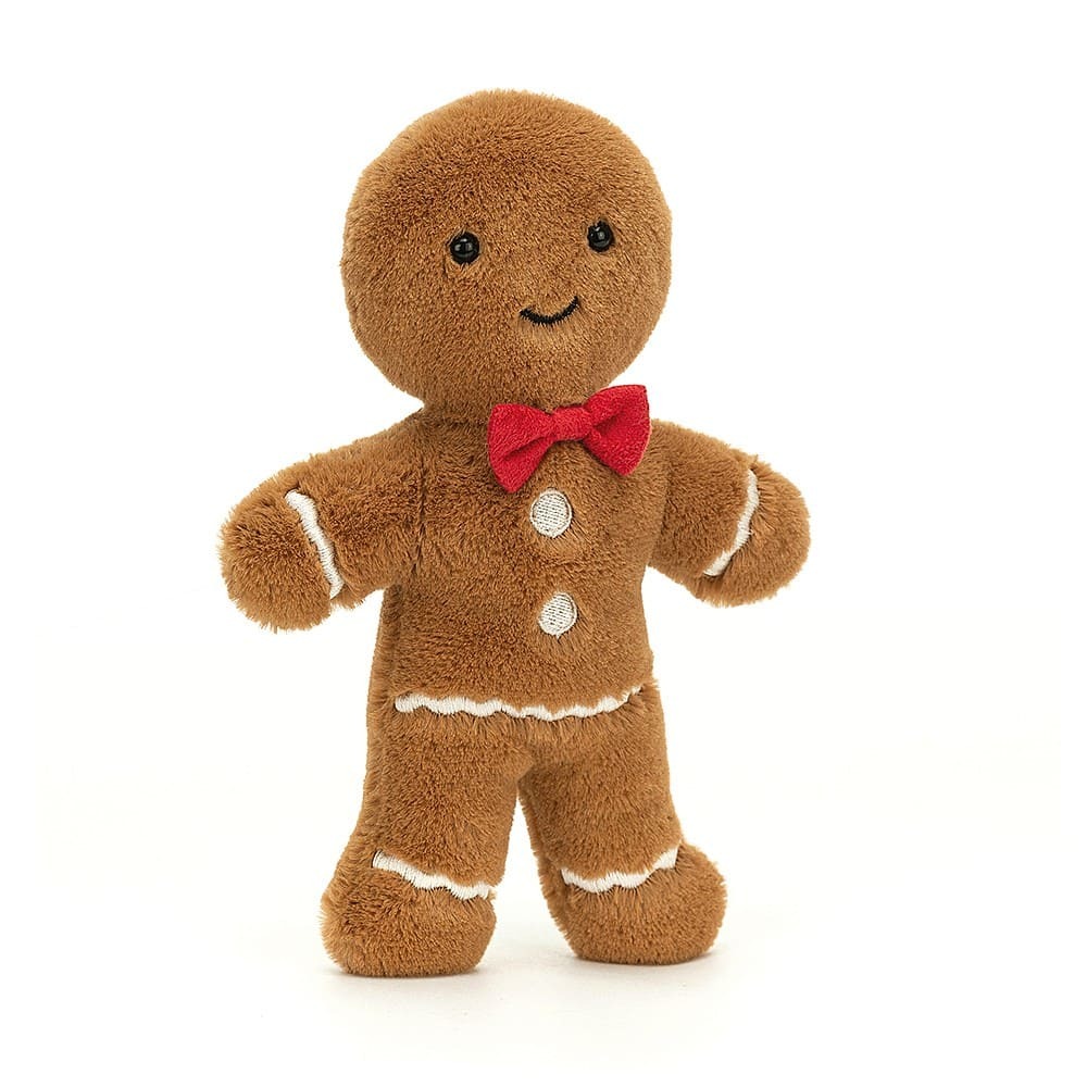 jellycat ジンジャーブレッド ジンジャークッキー クリスマス デコレーション Sサイズ 19cm S ジェリーキャット 正規輸入品 ぬいぐるみ 柔らかい 赤ちゃん ベビー 出産祝い ギフト 誕生日 贈り物 プレゼント 新生児 かわいい 大人気 クリスマスプレゼント インテリアのサムネイル