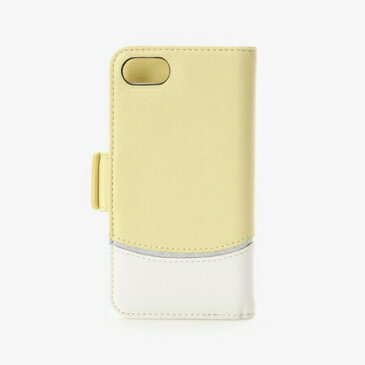 サマンサタバサ モバイルケース ネイルモチーフバイカラー iPhone8ケース ペールイエロー SamanthaThavasaPetitChoice