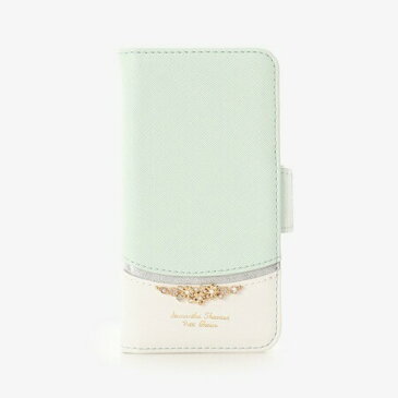サマンサタバサ モバイルケース ネイルモチーフバイカラー iPhone8ケース ミント SamanthaThavasaPetitChoice