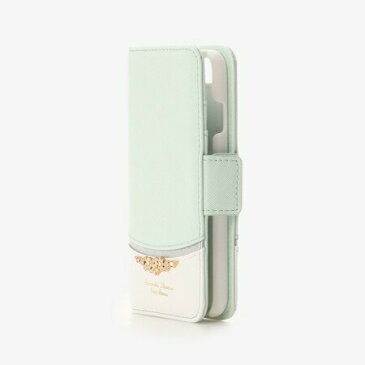 サマンサタバサ モバイルケース ネイルモチーフバイカラー iPhone8ケース ミント SamanthaThavasaPetitChoice