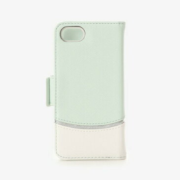 サマンサタバサ モバイルケース ネイルモチーフバイカラー iPhone8ケース ミント SamanthaThavasaPetitChoice