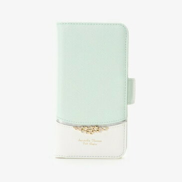 サマンサタバサ モバイルケース ネイルモチーフバイカラー iPhone11ケース ミント SamanthaThavasaPetitChoice