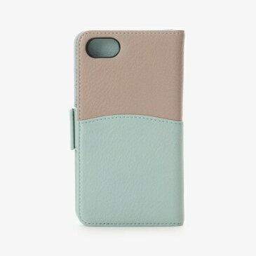 サマンサタバサ モバイルケース iPhone8ケースリボンモチーフバイカラー グリーン SamanthaThavasaPetitChoice