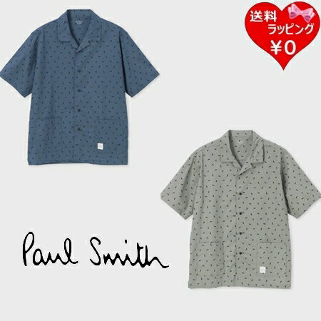 ポールスミス バッグ メンズ 【送料無料】【ラッピング無料】ポールスミス Paul Smith ラウンジシャツ 半袖 アーティストストライプサークル 綿 100% メンズ ブランド 正規品 新品 ギフト プレゼント 人気 おすすめ