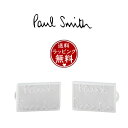 ポールスミス(カフス) 【送料無料】【ラッピング無料】ポールスミス Paul Smith カフス Etch Logo made in japan シルバー ブランド 正規品 新品 ギフト プレゼント 人気 おすすめ