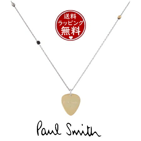 ポールスミス 【送料無料】【ラッピング無料】ポール・スミス Paul Smith ネックレス ギターピック ユニセックス made in japan ゴールド ブランド 正規品 新品 ギフト プレゼント 人気 おすすめ