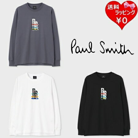 楽天Grand Lounge【送料無料】【ラッピング無料】ポールスミス Paul Smith Tシャツ ロンT Zebra Stride 長袖Tシャツ 綿100％ ブランド 正規品 新品 ギフト プレゼント 人気 おすすめ 誕生日 記念日 クリスマス