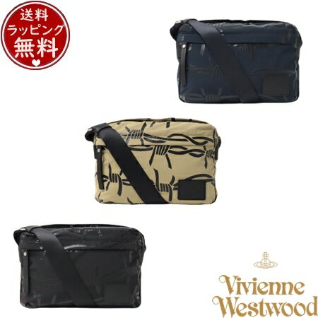 【送料無料】【ラッピング無料】ヴィヴィアン Vivienne Westwood バッグ BARBED WIRE ショルダーバッグ ブランド 正規品 新品 ギフト プレゼント 人気 おすすめ