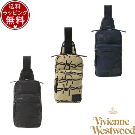 【送料無料】【ラッピング無料】ヴィヴィアン Vivienne Westwood バッグ BARBED WIRE ボディバッグ ブランド 正規品 新品 ギフト プレゼント 人気 おすすめ
