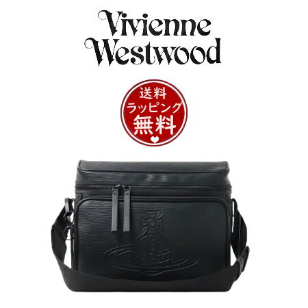 【送料無料】【ラッピング無料】ヴィヴィアン Vivienne Westwood ショルダーバッグ フロウ 横型ショルダーバッグ ユニセックス ブラック ブランド 正規品 新品 ギフト プレゼント 人気 おすすめ