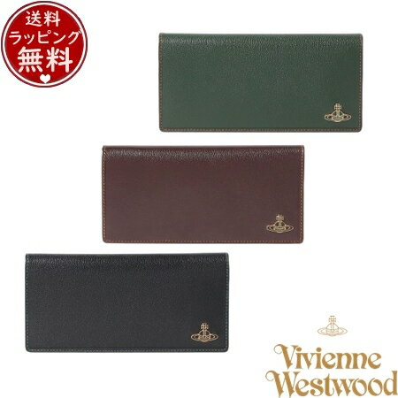 ヴィヴィアンウエストウッド 長財布（メンズ） 【SALE】【送料無料】【ラッピング無料】ヴィヴィアン ウエストウッド Vivienne Westwood 財布 長財布 カラーブロック 長財布