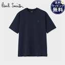 【送料無料】【ラッピング無料】ポールスミス Paul Smith Tシャツ PSカーブロゴ 半袖カットソー 綿100% ブランド 正規品 新品 ギフト プレゼン...