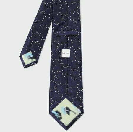 【送料無料】【ラッピング無料】ポールスミス Paul Smith ネクタイ コントラスト小紋 タイ日本製 シルク100%