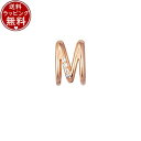 【送料無料】【ラッピング無料】カナルヨンドシー Canal 4℃ イニシャルジュエリー シルバー イヤーカフ 片耳用 M キュービックジルコニア レディース ブ...