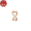 【送料無料】【ラッピング無料】カナルヨンドシー Canal 4℃ イニシャルジュエリー シルバー イヤーカフ 片耳用 S キュービックジルコニア レディース ブ...