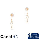 【送料無料】【ラッピング無料】カナルヨンドシー Canal 4℃ カナル4℃ K10ピンクゴールド イヤリング キュービックジルコニア ブランド 正規品 新品 ギフト プレゼント 人気 おすすめ 誕生日 記念日 クリスマス