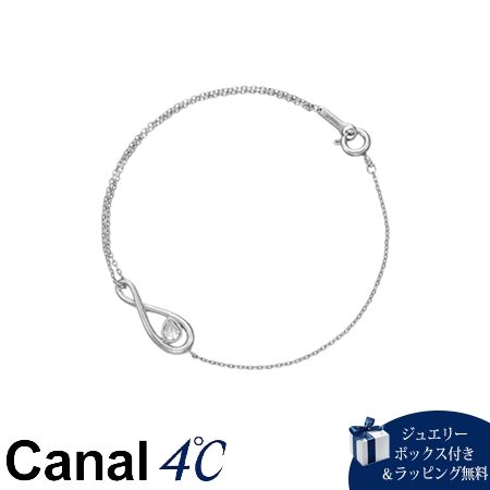 Rakuten - 【無料ラッピング】 カナルヨンドシー Canal 4℃ カナル4℃ ステンレス ブレスレット キュービックジルコニアブランド正規品新品ギフトプレゼント人気おすすめ誕生日記念日クリスマス 送料無料