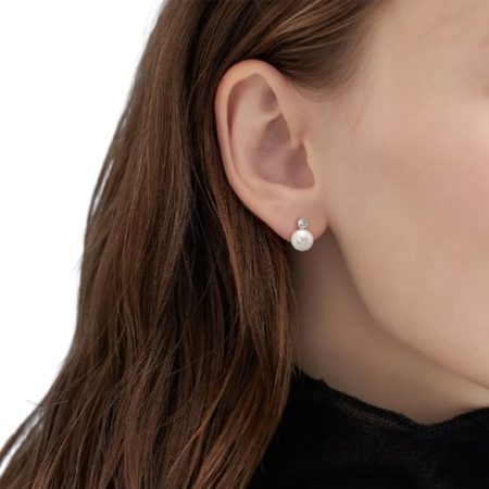 【SALE】 【無料ラッピング】 ヨンドシー 4℃ ピアス シルバー 2025 Holiday Collection 淡水パール レディースブランド 正規品 新品 ギフト プレゼント 人気 おすすめ 誕生日 記念日 クリスマス 送料無料