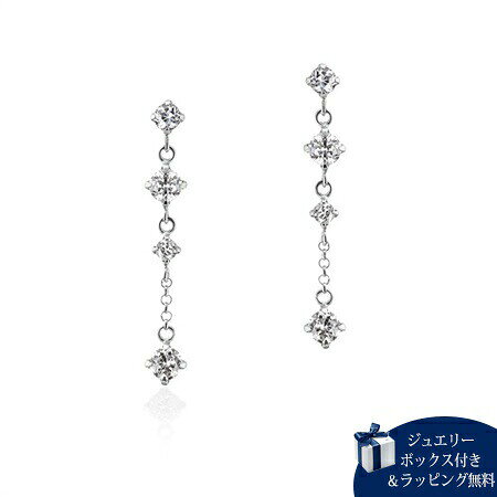 【SALE】ヨンドシー 4℃ ピアス K10ホワイトゴールド ピアス キュービックジルコニア レディース ブランド 正規品 新品 ギフト プレゼント 人気 おすすめ 送料無料 ラッピング無料