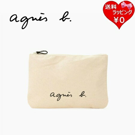 【無料ラッピング】 アニエスべー ポーチ ロゴ アイボリー agnes b メンズ レディース ブランド 正規品 新品 ギフト プレゼント 人気 おすすめ 誕生日 記念日 クリスマス 送料無料