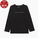 【送料無料】【ラッピング無料】アニエスべー agnes b Tシャツ TS ロングスリーブ メッセージTシャツ ブラック Mサイズ メンズ レディース ブランド 正規品 新品 ギフト プレゼント 人気 おすすめ