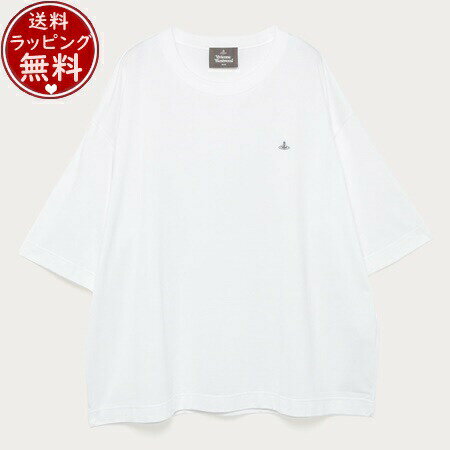 ヴィヴィアンウエストウッド Vivienne Westwood Tシャツ ワンポイントORB ビッグTシャツ ホワイト FREEサイズ