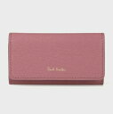 ポールスミス キーケース レディース ストローグレインレザー ピンク Paul Smith