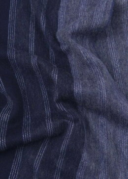 ポールスミス マフラー メンズ チョークストライプ ネイビー Paul Smith