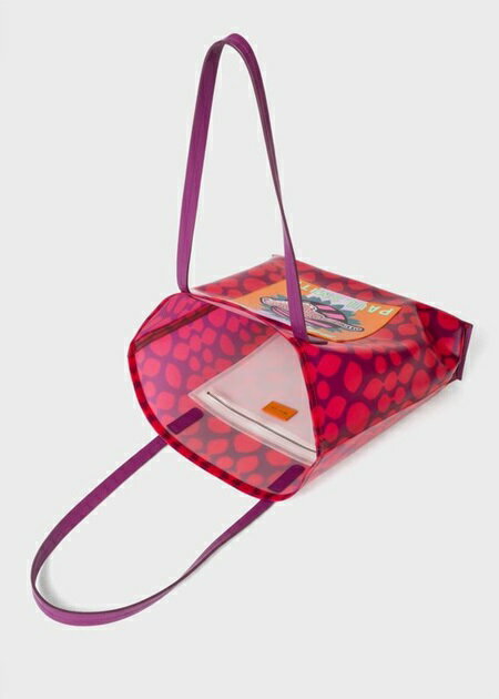 ポールスミス バッグ トートバッグ レディース Live Faster レッド Paul Smith