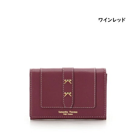 【SALE】【無料ラッピング】サマンサタバサプチチョイス Samantha Thavasa Petit Choice カードケース ダブルリボン 名刺入れ ブランド 正規品 新品 ギフト プレゼント 人気 おすすめ 誕生日 記念日 クリスマス 送料無料 2