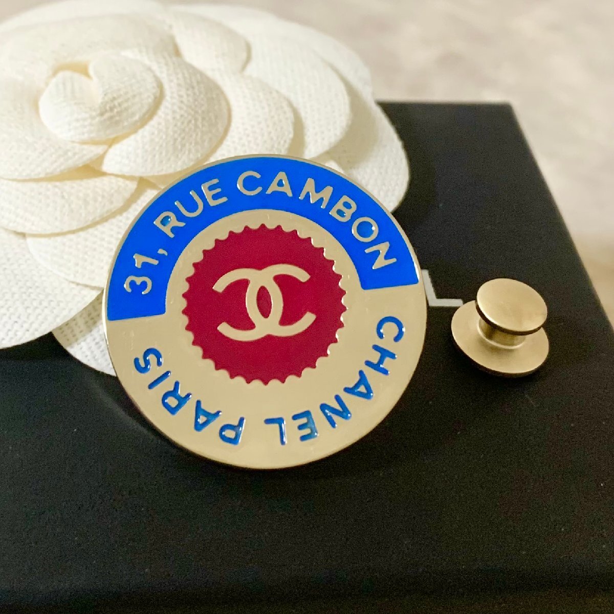 【CHANEL】シャネル CC カンボン ブローチ 楽天市場】CHANEL カンボン(ブローチ|レディースジュエリー