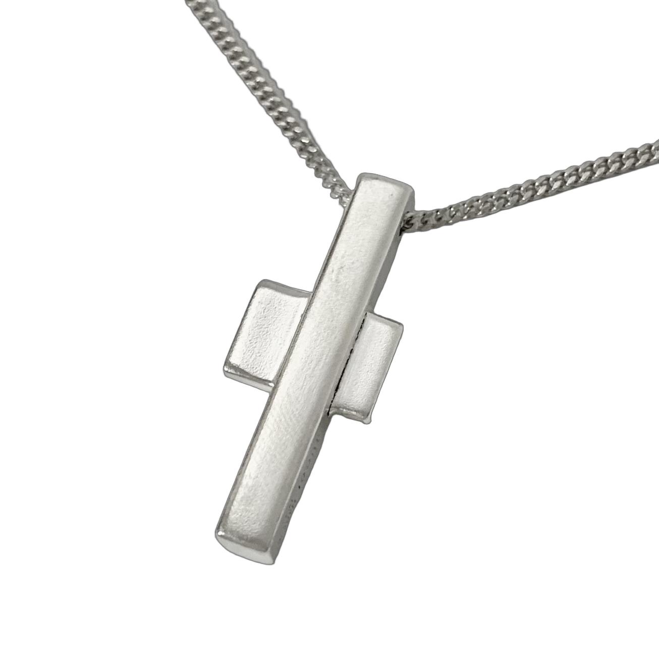 GUCCI グッチ ネックレス クロス 十字架 シルバー 銀 SV 925 【中古】